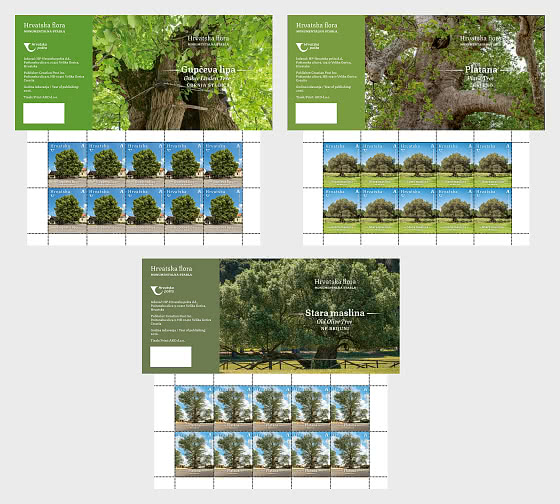 2026 Флора Хорватии - Монументальные деревья Хорватии (C) - Кляссер