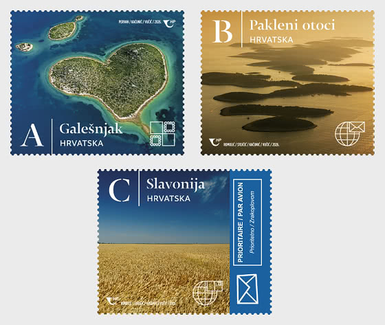 2026 Definitive Stamps - Natural Beauties of Croatia - Set