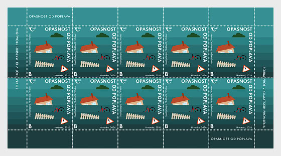 2026 Kampagne Gegen den Klimawandel – Hochwasserrisiko (C) - Bogenserie