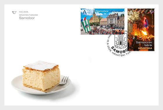 2026 Croatian Tourism - Samobor (C) - First Day Cover