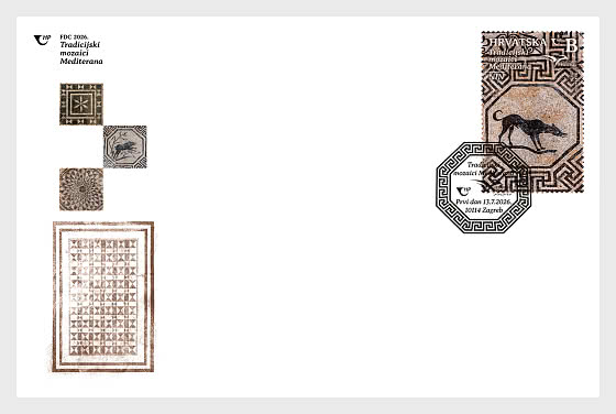 2026 PUMED – Traditionelle Mosaiken des Mittelmeers (C) - Ersttagbriefe