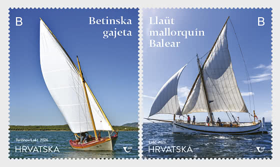 2026 Croatia - Spain Joint Issue - Set