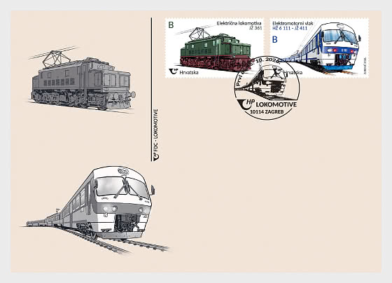 2026 Locomotives (C) - First Day Cover