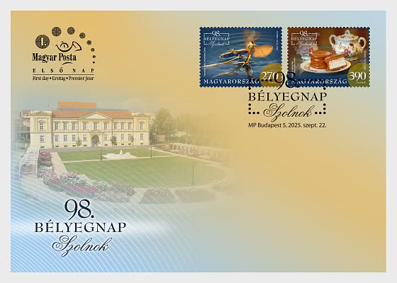 2025 98th Stamp Day - Szolnok - First Day Cover