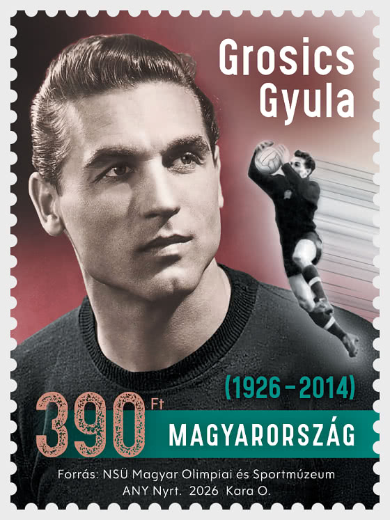 2026 Gyula Grosics est né il y a 100 Ans - Séries
