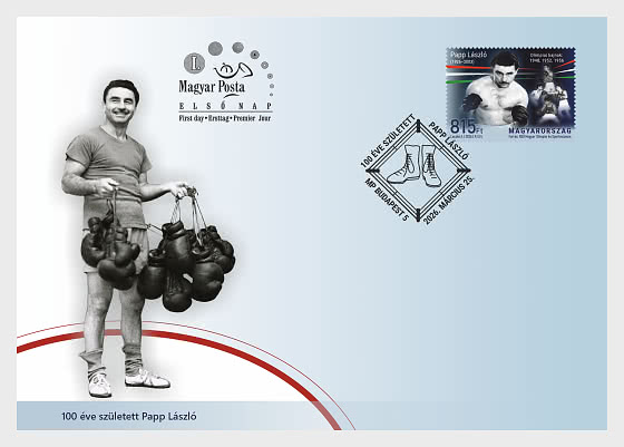 2026 Laszlo Papp Wurde vor 100 Jahren Geboren - Ersttagbriefe