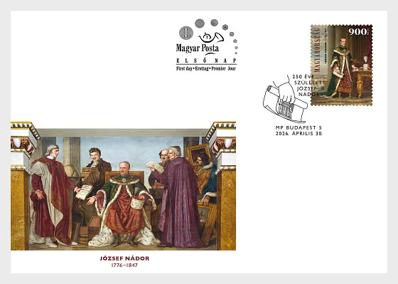 2026 Der Pfalzgast Joseph Wurde vor 250 Jahren Geboren - Ersttagbriefe