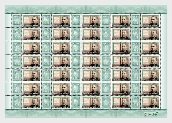 2026 Klára Prückler, La Primera Comerciante de Sellos Húngara, Abrió la Primera Tienda de sellos en Budapest hace 150 años - Folios enteros