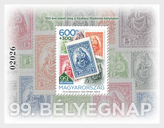 2026 99.º Día del Sello - Hojas Bloque