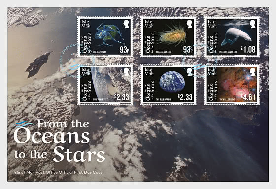 2026 PRE-ORDER From the Oceans to the Stars - First Day Cover