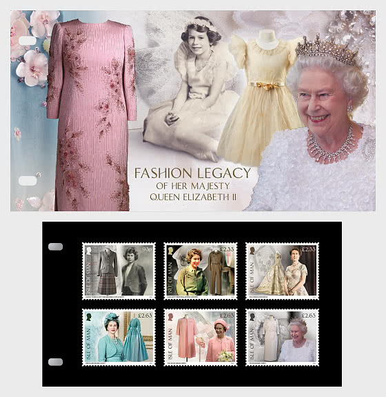 2026 PRE-ORDER Regina Elisabetta II - La Sua Vita con Stile, Celebrando l'eredità di Moda di Sua Maestà - Presentation Pack