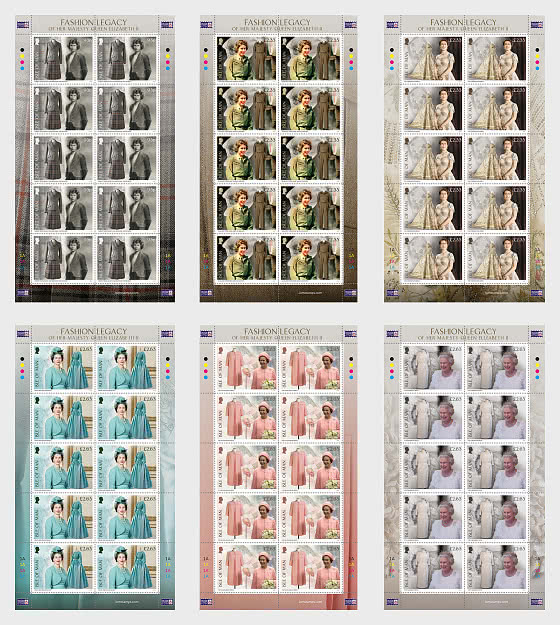 2026 PRE-ORDER Regina Elisabetta II - La Sua Vita con Stile, Celebrando l'eredità di Moda di Sua Maestà - Minifogli CTO