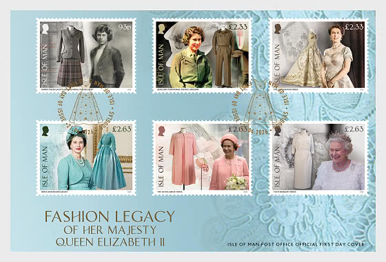 2026 PRE-ORDER Regina Elisabetta II - La Sua Vita con Stile, Celebrando l'eredità di Moda di Sua Maestà - FDC