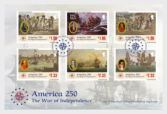 2026 America 250 the War of Independence - First Day Cover