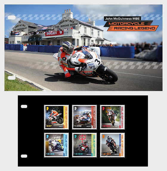 2026 John McGuinness, MBE, Légende des Courses de Motos - Paquet de présentation