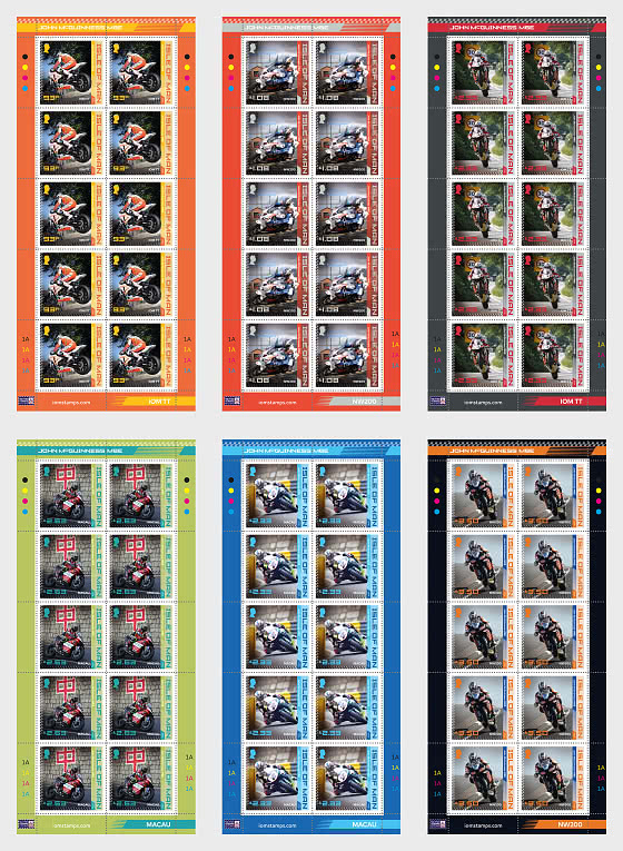 2026 John McGuinness, MBE, Légende des Courses de Motos - Mini-feuilles