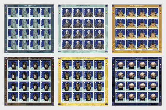 2026 PRE-ORDER John Harrison Life and Inventions - Full sheets