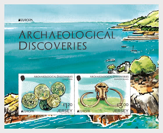 2025 EUROPA - Archaeological Discoveries - Miniature Sheet