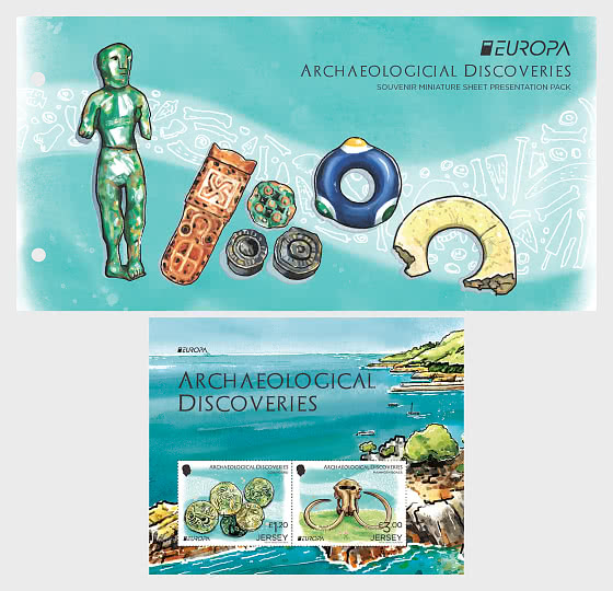 2025 EUROPA - Archaeological Discoveries - PP M/S - Presentation Pack