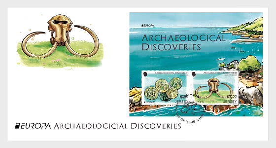2025 EUROPA - Archaeological Discoveries - FDC M/S - First Day Cover MS