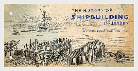 2025 La storia della costruzione navale a Jersey - Pack Foglietti