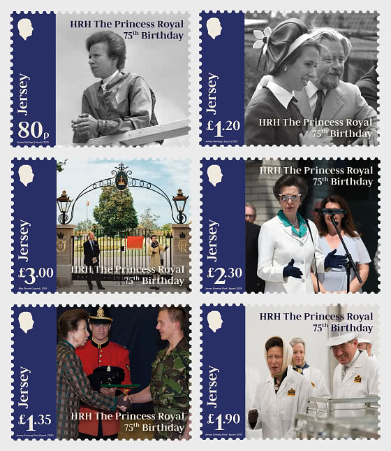 2025 75. Geburtstag Ihrer Königlichen Hoheit der Prinzessin Royal - Serie