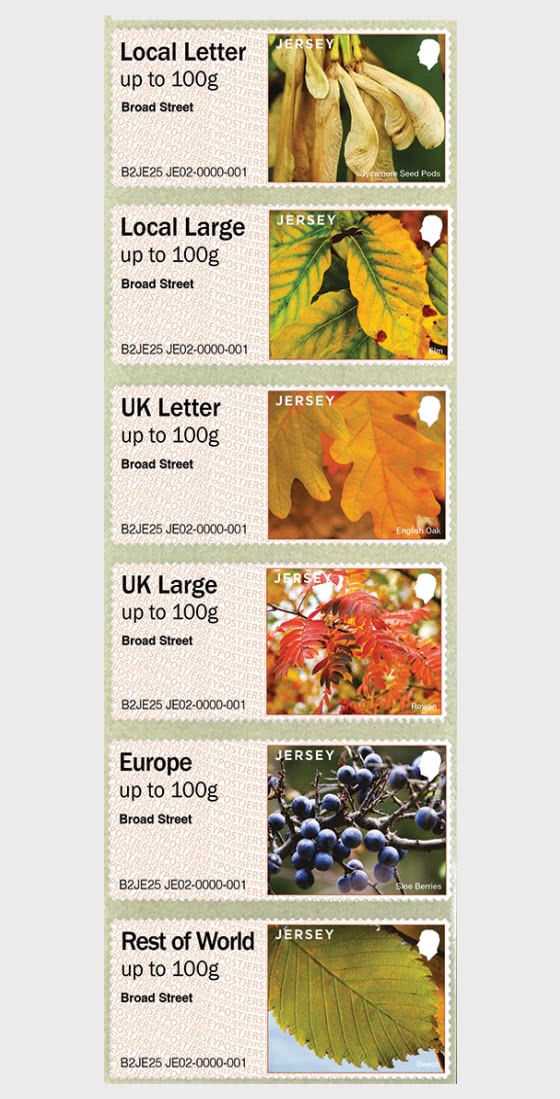 2025 Post & Go - Couleurs d'automne - Séries CTO