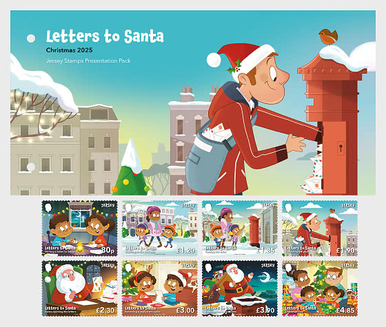 2025 PRE-ORDER Briefe an den Weihnachtsmann - Pack de Presentación