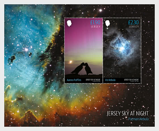 2025 PRE-ORDER небо Джерси ночью - Миниатюрный лист