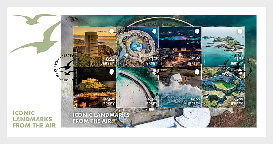 2026 SEPAC - Lugares Emblemáticos desde el Aire - Sobre de Primer Dia