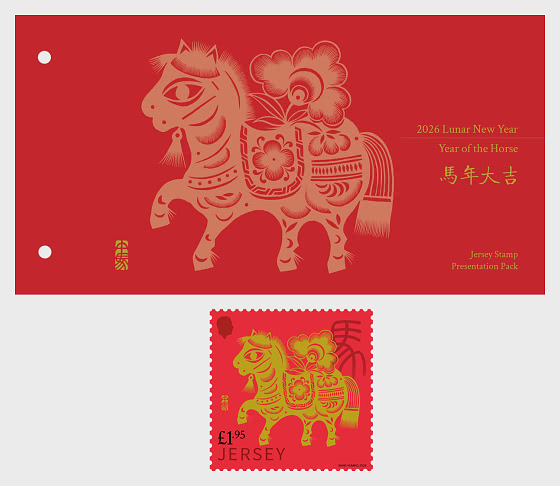 2026 PRE-ORDER Lunar New Year - Year of the Horse - Presentation Pack