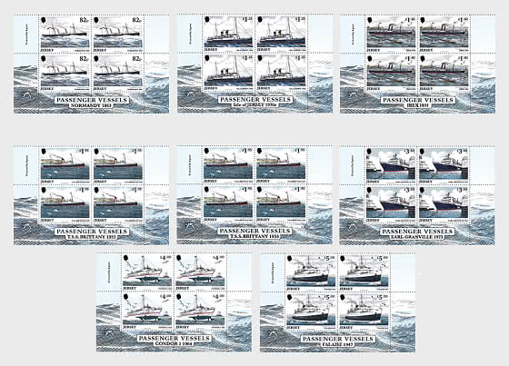 2026 PRE-ORDER Passagierschiffe - Viererblock