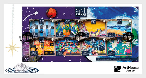 2026 Art in the Arches - First Day Cover MS