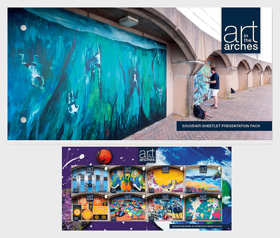 2026 Art in the Arches - Pack Miniature Sheet