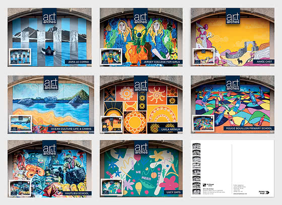 2026 Art in the Arches - Postcard