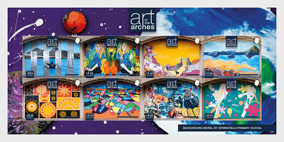2026 Art in the Arches - Miniature Sheet CTO