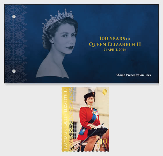 2026 PRE-ORDER 100 Ans de Règne de la Reine Elizabeth II - Paquet de présentation