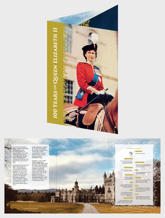 2026 PRE-ORDER 100 Ans de Règne de la Reine Elizabeth II - Collectable