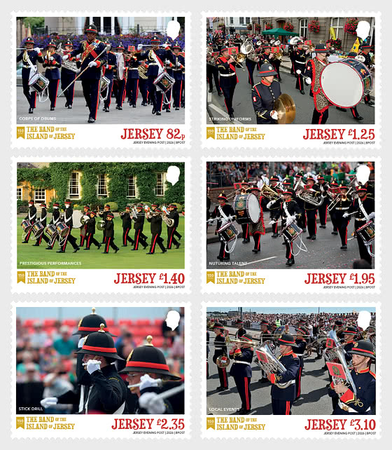 2026 PRE-ORDER 150 Years of the Band of the Island of Jersey - Set