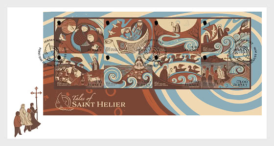 2026 PRE-ORDER Tales of Saint Helier - First Day Cover MS