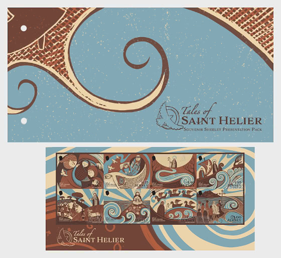 2026 PRE-ORDER Tales of Saint Helier - Pack Miniature Sheet