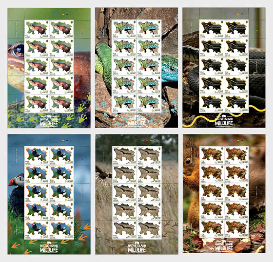 2026 PRE-ORDER Fauna Autóctona de la isla - Mini Hojas CTO