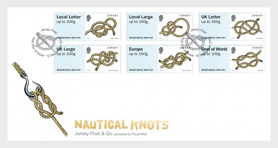 2018 Post & Go - Nautical Knots - First Day Cover