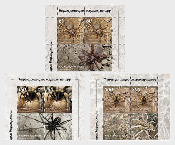 2025 Пауки Кыргызстана - Коллекционные предметы