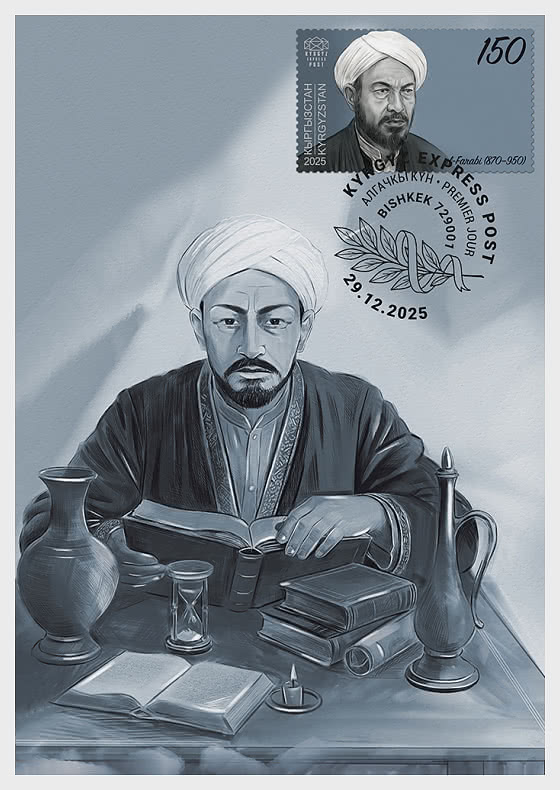 2025 The Anniversaries of Great Personalities - Abu Nasr Muhammad al Farabi - Maxi Cards