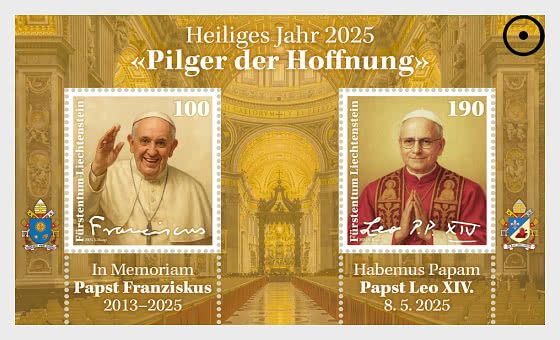 2025 Heiliges Jahr - Pilger der Hoffnung - Sonderblock CTO