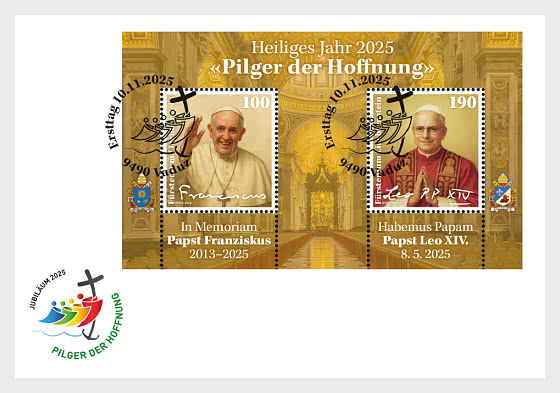 2025 Святой год — Паломники надежды - Конверт первого дня