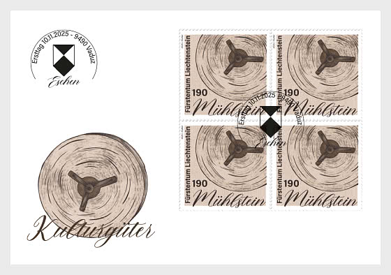 2025 Cultural Heritage - First Day Cover block of 4