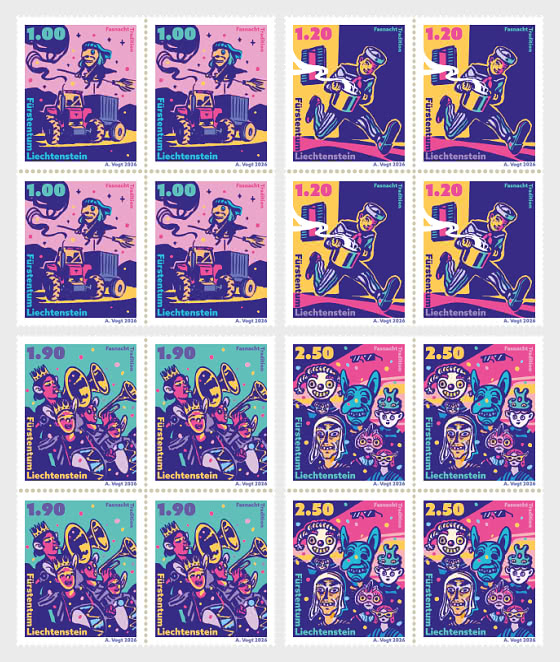 2026 Karneval - Tradition - Viererblock