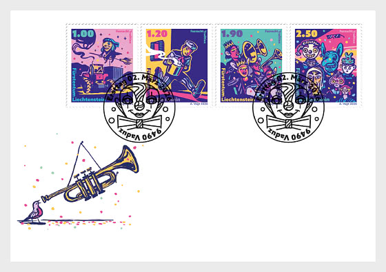 2026 Karneval - Tradition - Ersttagbriefe